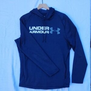 Under Armour Coldgear Pullover Hoodie Mens Medium Training Top